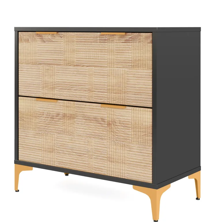 Hot Tribesigns 2 - Drawer File Cabinet, Modern Filing Cabinet with Adjustable Hanging Bar