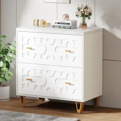 Hot Tribesigns 2 - Drawer File Cabinet, Modern Storage Filing Cabinet Printer Stand