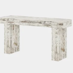 Hot Tribesigns 63 - Inch Console Table, Farmhouse Wooden Sofa Table Entryway Table