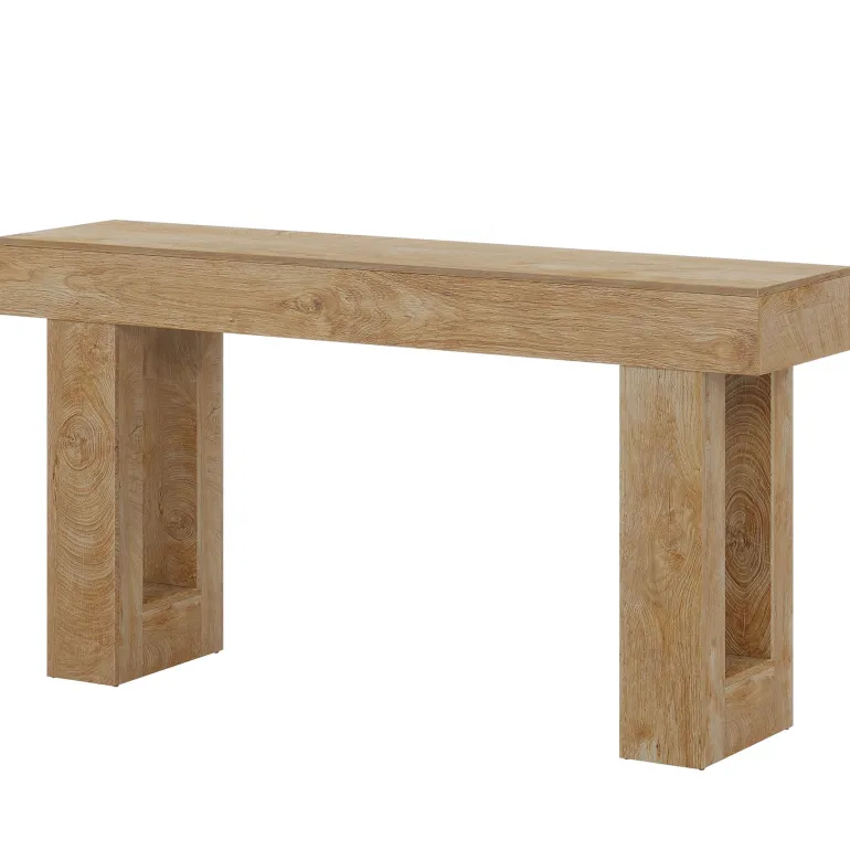 Hot Tribesigns 63 - Inch Console Table, Farmhouse Wooden Sofa Table Entryway Table