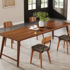 Sale Tribesigns 2 - Person Computer Desk, 78.7