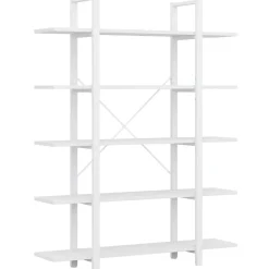 Flash Sale Tribesigns 5 - Tier Bookshelf, Open Etagere Bookcase Storage Display Rack