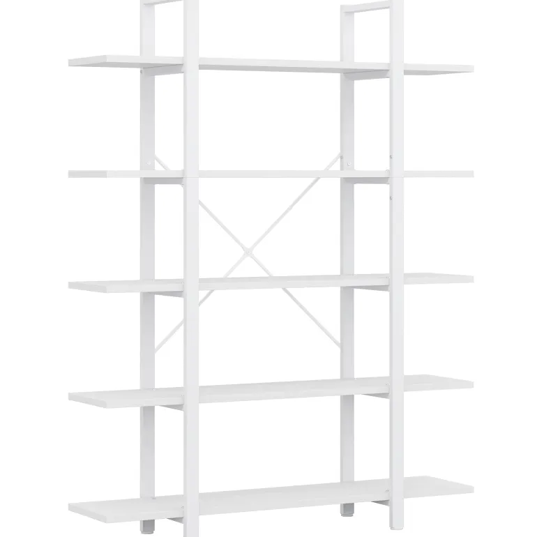 Flash Sale Tribesigns 5 - Tier Bookshelf, Open Etagere Bookcase Storage Display Rack