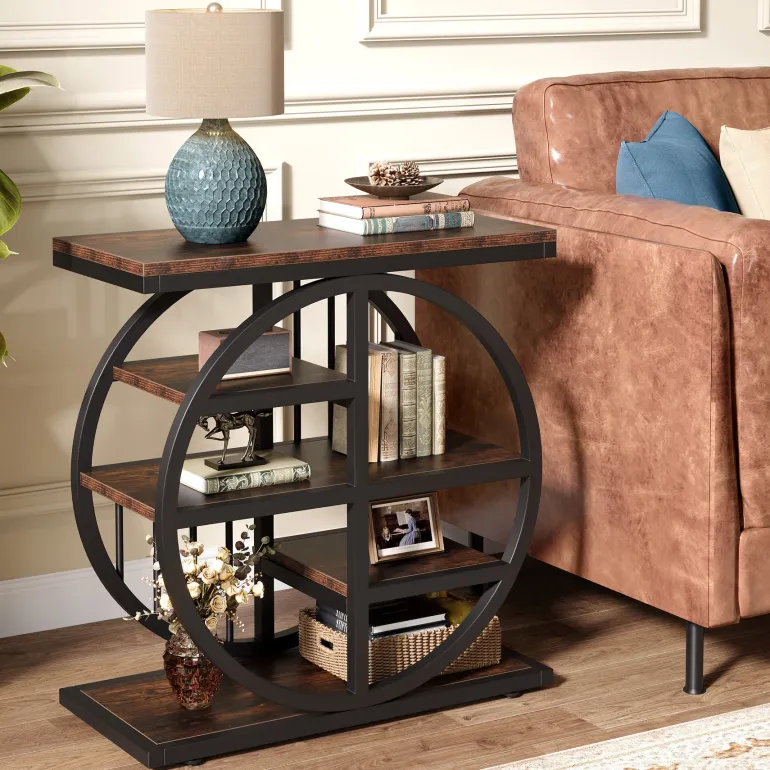 Shop Tribesigns 5 - tier End Table, Side Table Accent Table With 5 Shelves