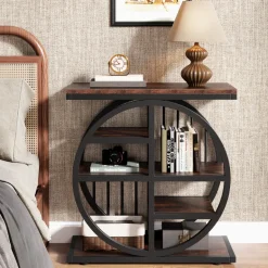 Shop Tribesigns 5 - tier End Table, Side Table Accent Table With 5 Shelves