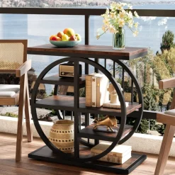 Shop Tribesigns 5 - tier End Table, Side Table Accent Table With 5 Shelves
