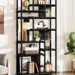 Best Sale Tribesigns 8 - Tier Etagere Bookshelf, 70.9