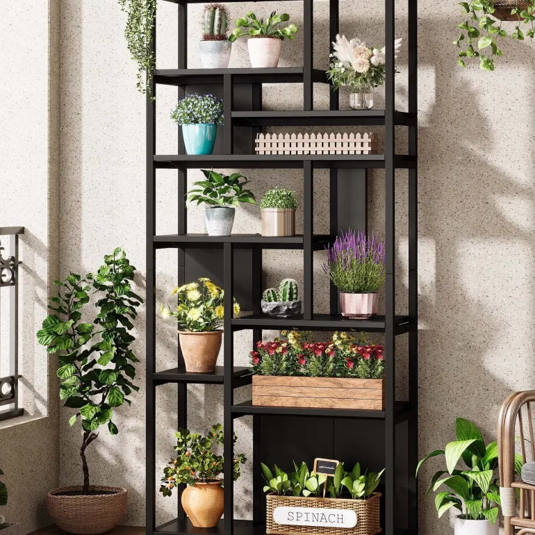 Fashion Tribesigns 7 - Tier Plant Stand, 70.9" Plant Shelf Etagere Display Rack
