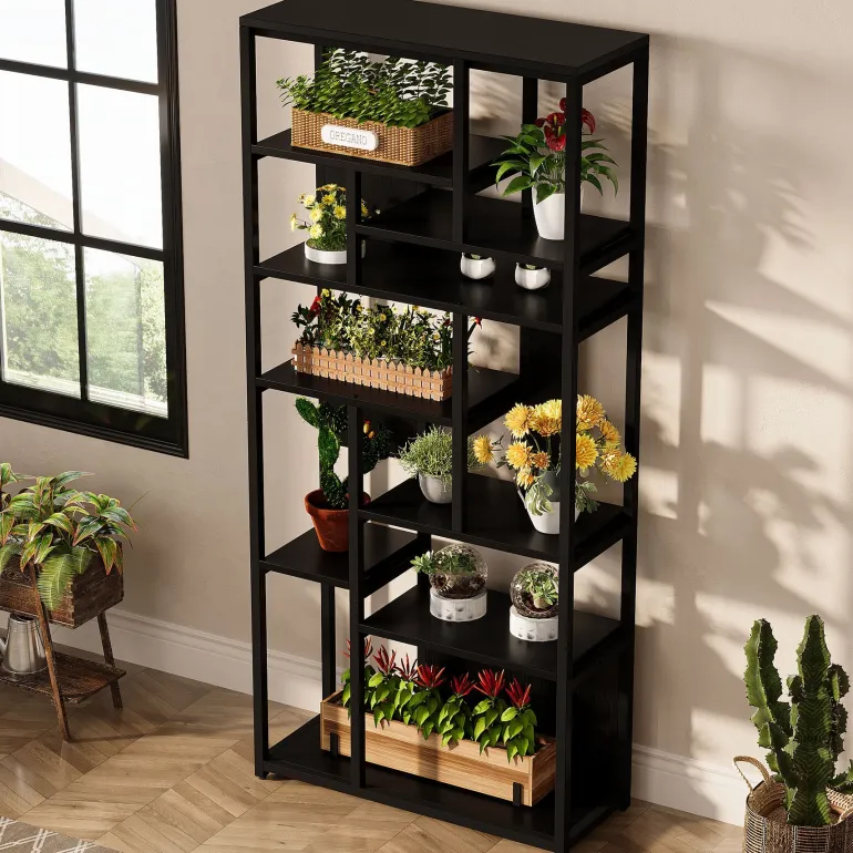 Fashion Tribesigns 7 - Tier Plant Stand, 70.9" Plant Shelf Etagere Display Rack
