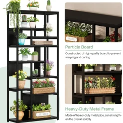 Fashion Tribesigns 7 - Tier Plant Stand, 70.9