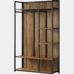 New Tribesigns 78" Clothes Rack, Tall Freestanding Closet Organizer Garment Rack