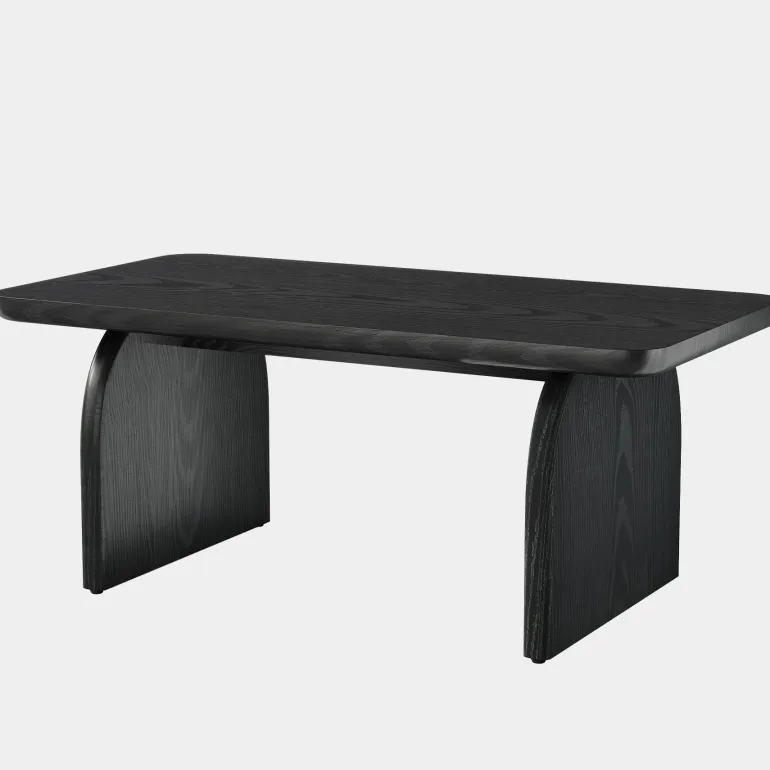 Discount Tribesigns 47" Coffee Table, Farmhouse Center Table Low Cocktail Tea Table