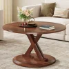 Clearance Tribesigns 31.5" Coffee Table, Mid - Century Accent Center Table with X - Shaped Base