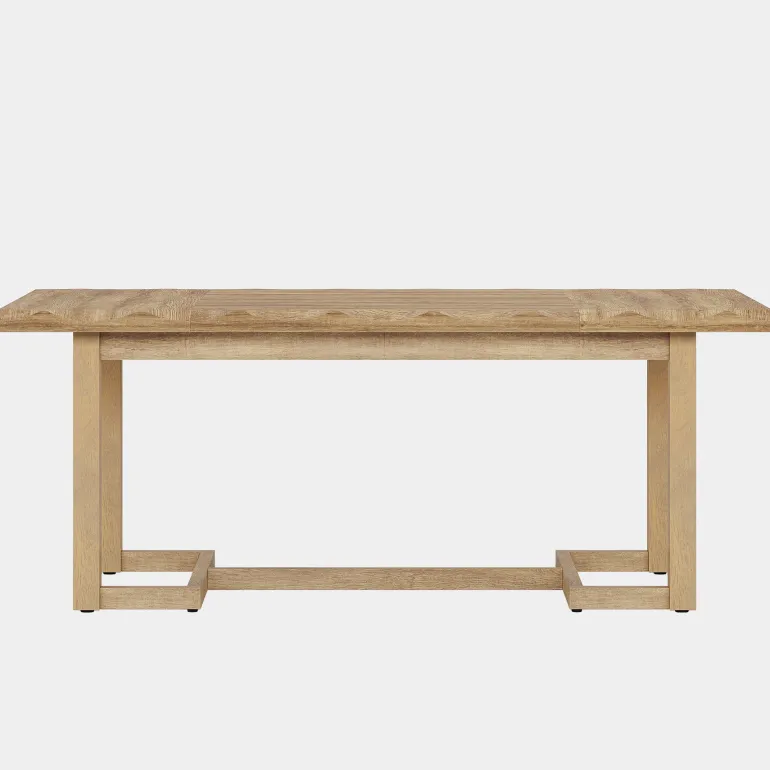 New Tribesigns 63" Computer Desk, Wood Executive Desk Study Writing Table