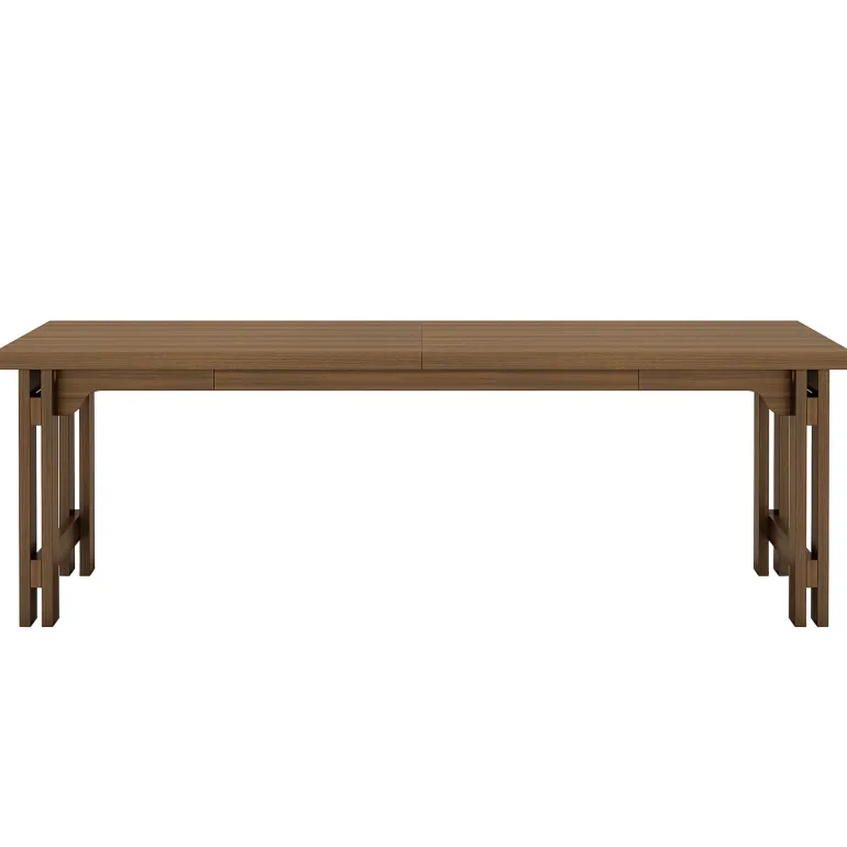 Outlet Tribesigns 78.7" Conference Table, Large Meeting Table For 6 - 8 People