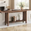 Best Sale Tribesigns 66.9" Console Table, Farmhouse Entryway Table Sofa Table Behind Couch