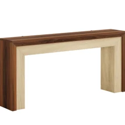 Best Tribesigns 63" Console Table, Farmhouse Hallway Table Sofa Table