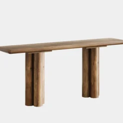 New Tribesigns 70.8" Console Table, Long Sofa Table Hallway Foyer Table