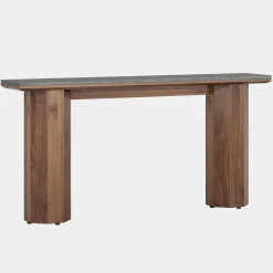 Outlet Tribesigns 63" Console Table, Modern Entryway Table Foyer Hallway Table