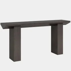 Outlet Tribesigns 63" Console Table, Wooden Sofa Table Long Entryway Table