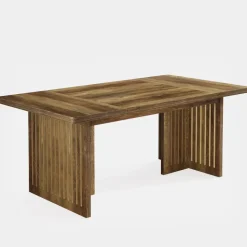 Best Tribesigns 63" Dining Table, Farmhouse Dinner Table Kitchen Table for 4 - 6