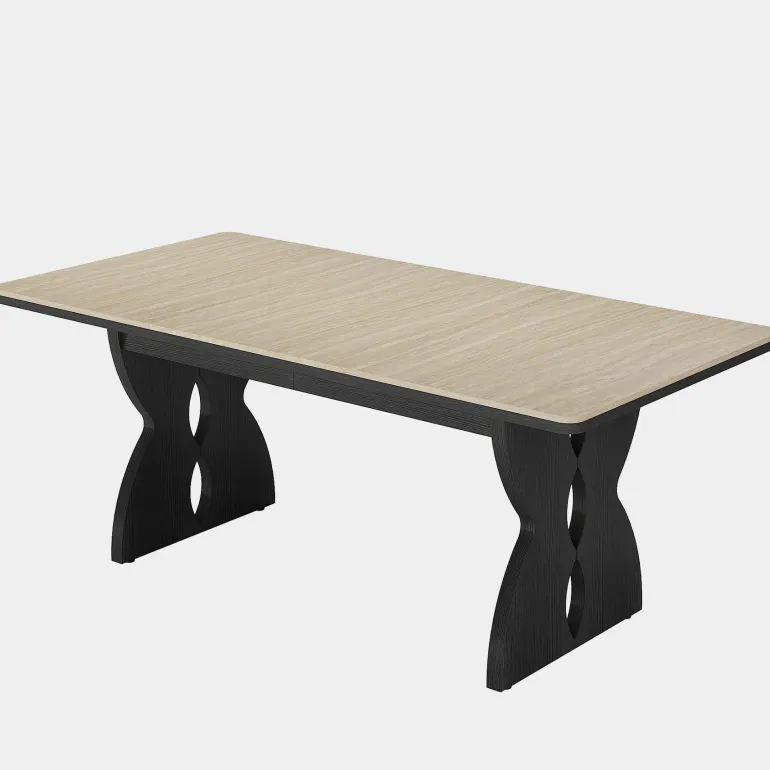 Shop Tribesigns 70.8" Dining Table, Farmhouse Kitchen Dinner Table for 6 - 8