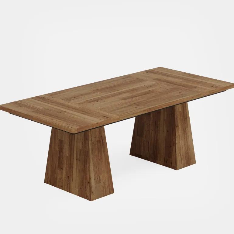 Clearance Tribesigns 63" Dining Table, Farmhouse Wood Kitchen Table for 6 People