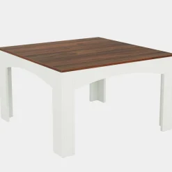 Fashion Tribesigns 39" Dining Table, Farmhouse Wood Kitchen Table Dinner Table for 4