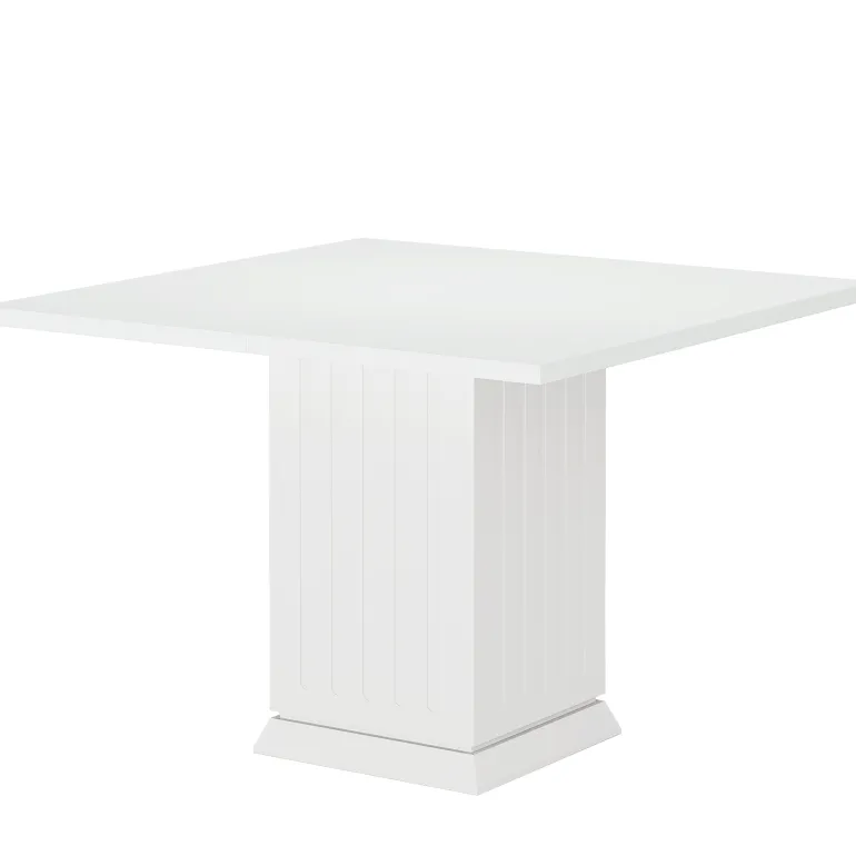 Best Sale Tribesigns 35" Dining Table, Modern Square Kitchen Table for 4
