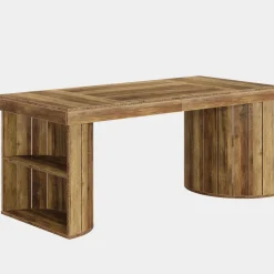 Flash Sale Tribesigns 63" Dining Table, Wood Dinner Table Kitchen Table For 4 - 6 People
