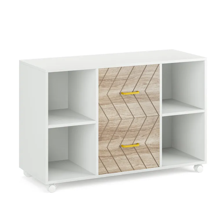 Fashion Tribesigns 2 Drawer File Cabinet, Large Mobile Filing Cabinet for Letter Size