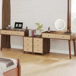 Cheap Tribesigns 5 Drawers Computer Desk, 51