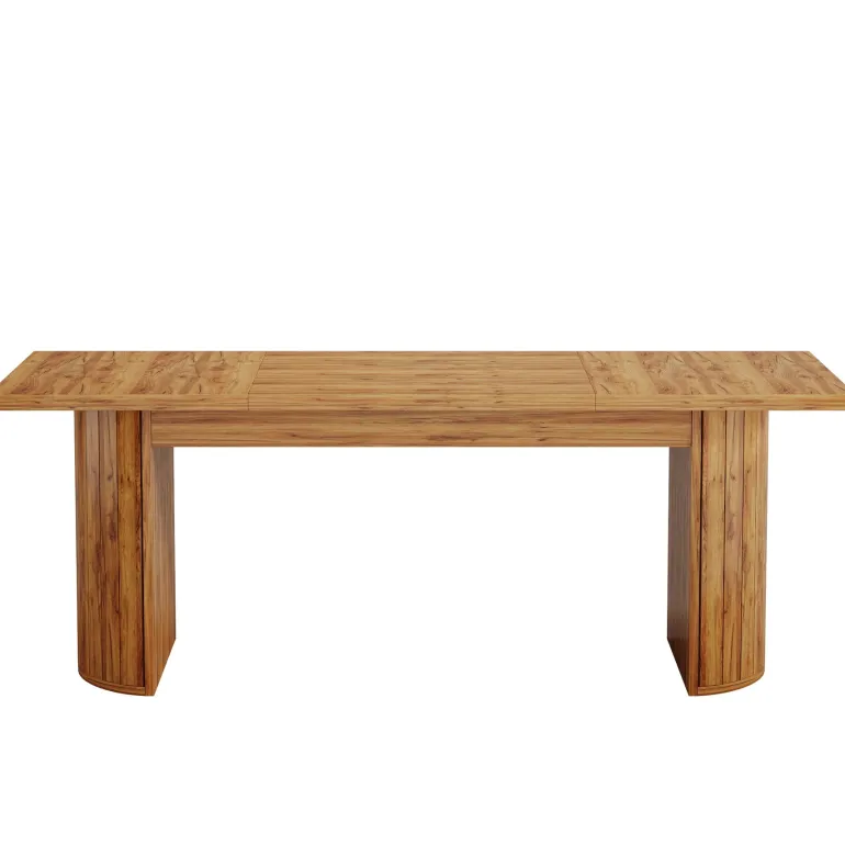Online Tribesigns 78.8" Executive Desk, Large Computer Office Desk with Double Pedestal