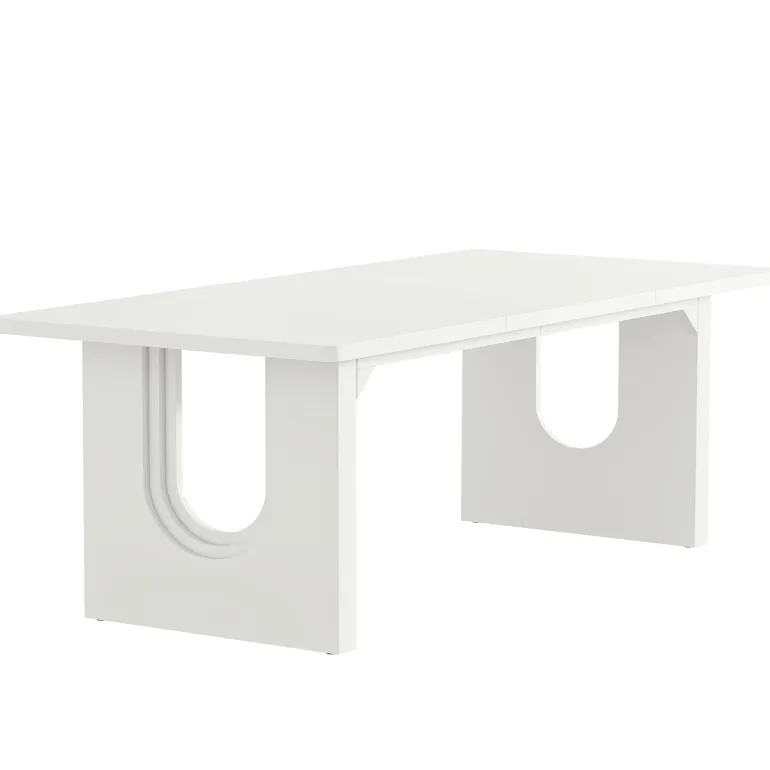 Discount Tribesigns 71" Executive Desk, Modern Computer Desk with Wood Double Pedestal Base