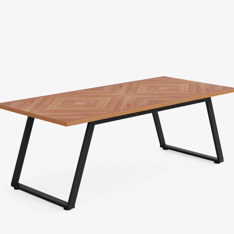 Outlet Tribesigns 63" Executive Desk, Simple Computer Desk with Thickened Frame