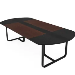 Clearance Tribesigns 70.86" Oval Dining Table, Modern Kitchen Table for for 6-8 People