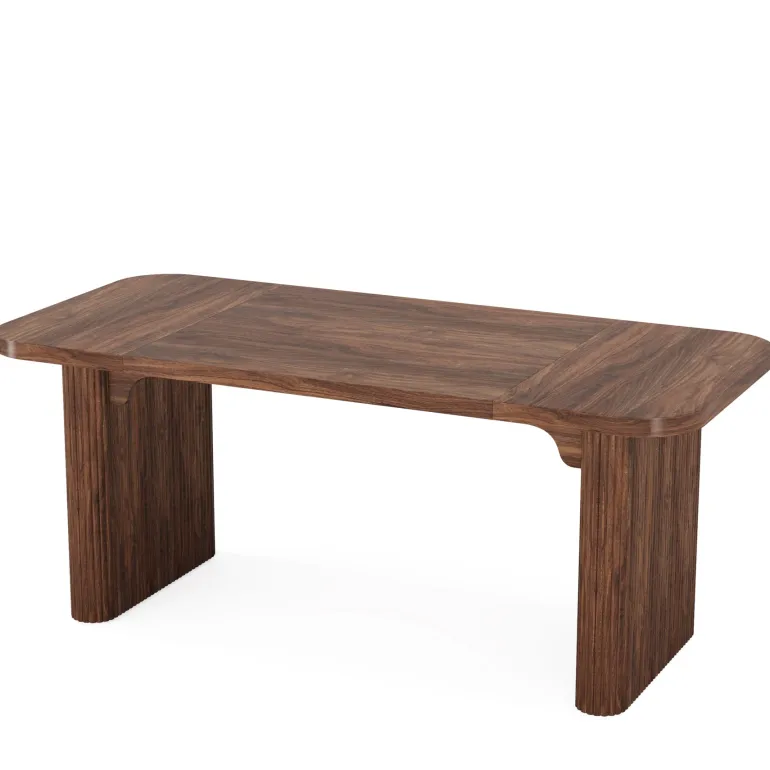Best Tribesigns 62" Rectangular Dining Table for 4-6, Simple Kitchen Dinner Table