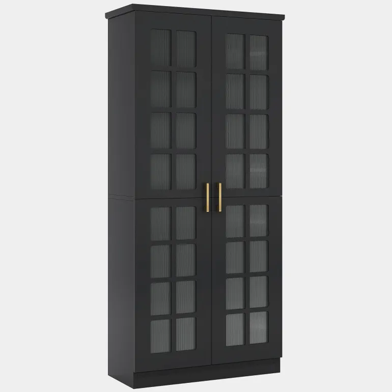 Store Tribesigns 71" Shoe Cabinet, 8 - tier Shoe Storage Racks With Adjustable Shelves