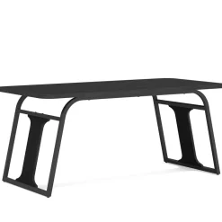 Fashion Tribesigns 63" Wood Dining Table, Rectangle Kitchen Table for 4 - 6