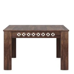 Flash Sale Tribesigns 43" Wood Dining Table, Small Square Kitchen Table for 4