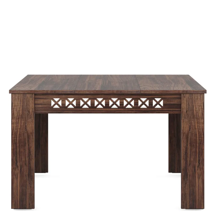 Flash Sale Tribesigns 43" Wood Dining Table, Small Square Kitchen Table for 4