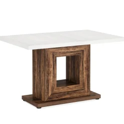 Flash Sale Tribesigns 47" Wooden Dining Table, Farmhouse Kitchen Dinner Table for 4