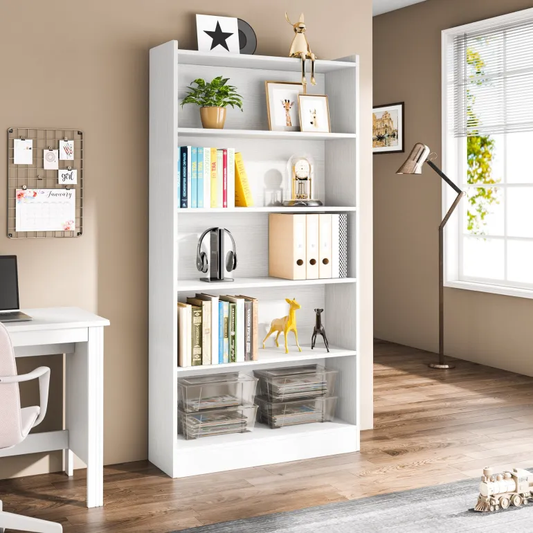 Flash Sale Tribesigns Bookcase, 72" Tall Bookshelf with 6-Tier Open Storage Shelves