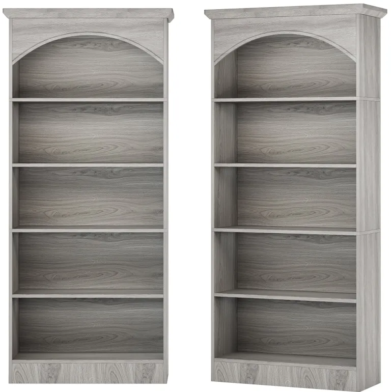 New Tribesigns Bookcase, 70.9" Tall Bookshelf with 5-Tier Storage Shelves