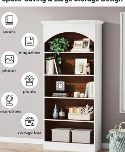 New Tribesigns Bookcase, 70.9