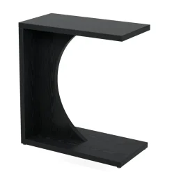 Hot Tribesigns C - Shaped End Table, Sofa Side Table Couch Table