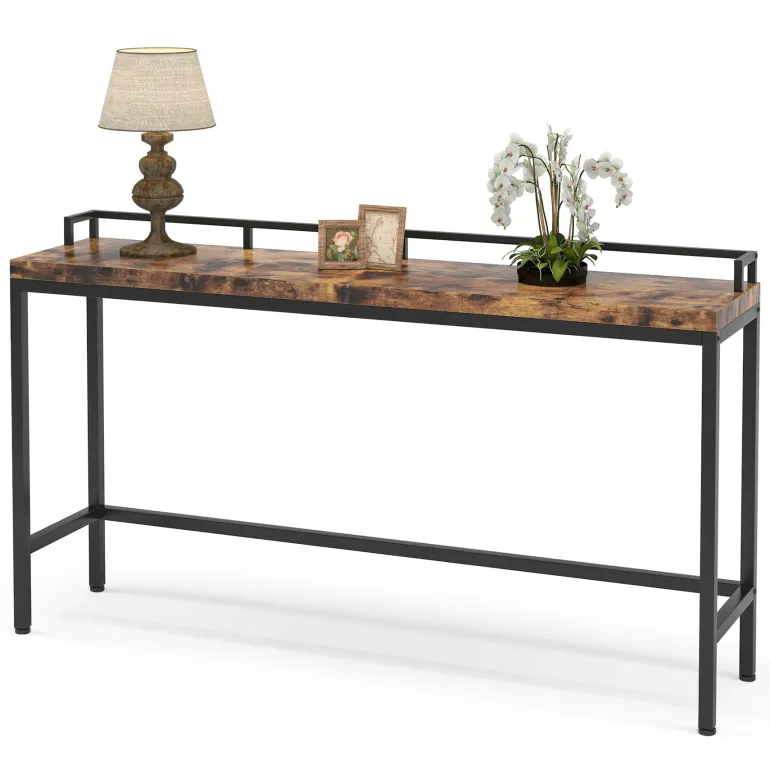 Online Tribesigns Console Table, 70.9 inch Extra Long Sofa Table