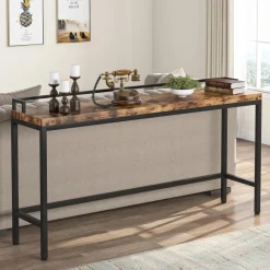 Online Tribesigns Console Table, 70.9 inch Extra Long Sofa Table