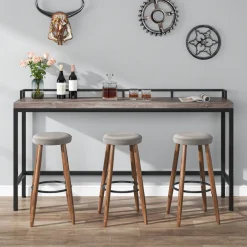 Online Tribesigns Console Table, 70.9 inch Extra Long Sofa Table
