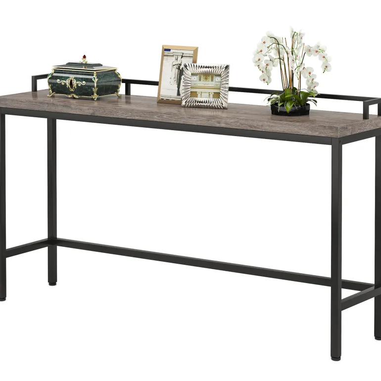Online Tribesigns Console Table, 70.9 inch Extra Long Sofa Table